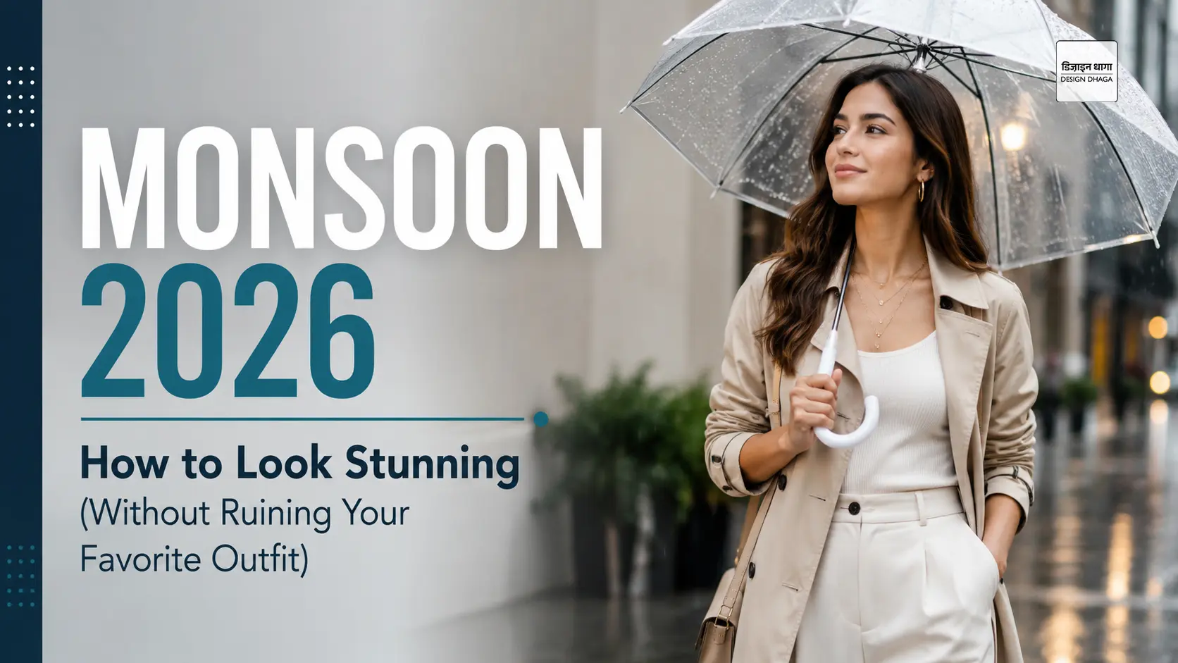 Monsoon 2026: How to Look Stunning (Without Ruining Your Favorite Outfit)