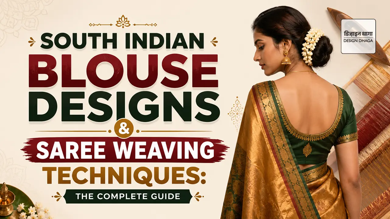 south indian blouse design | south indian sare weaving techniques