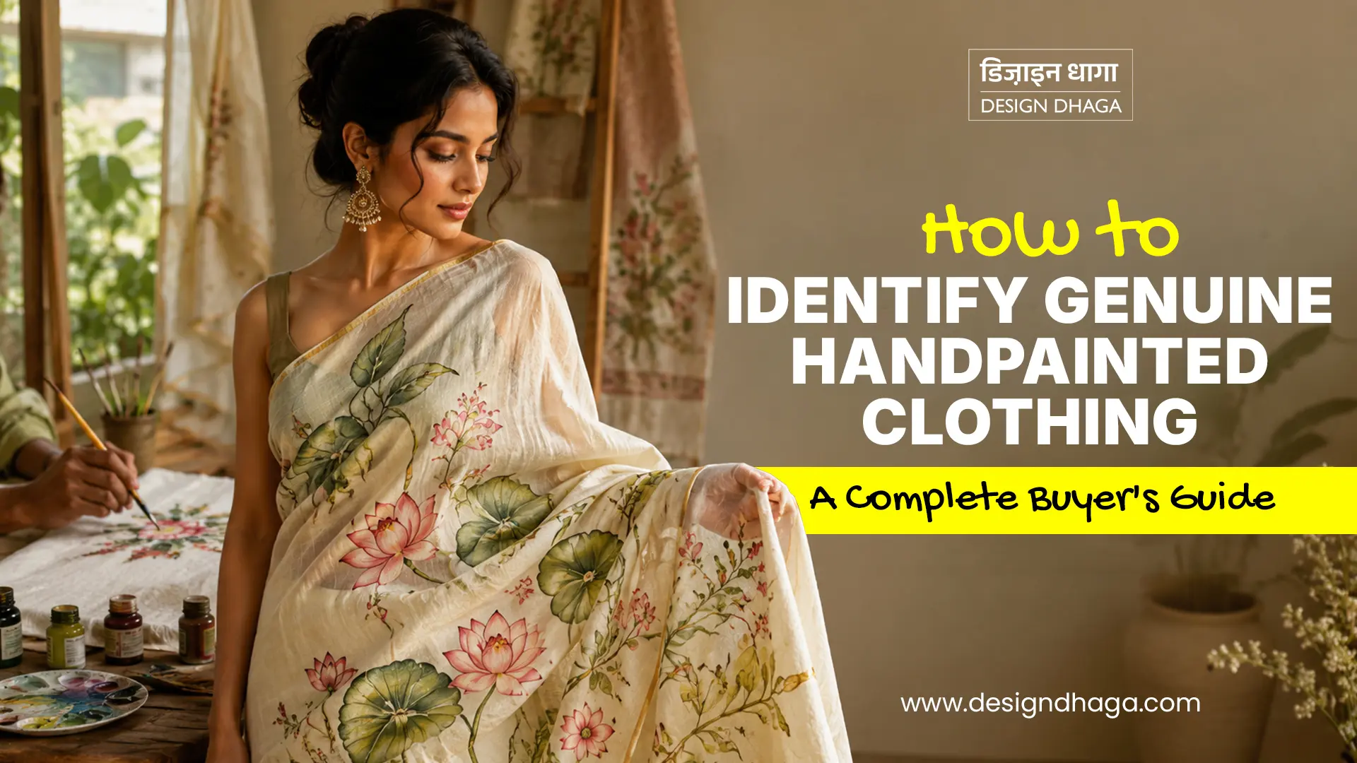 How to Identify Genuine Handpainted Clothing : A Complete Buyer's Guide