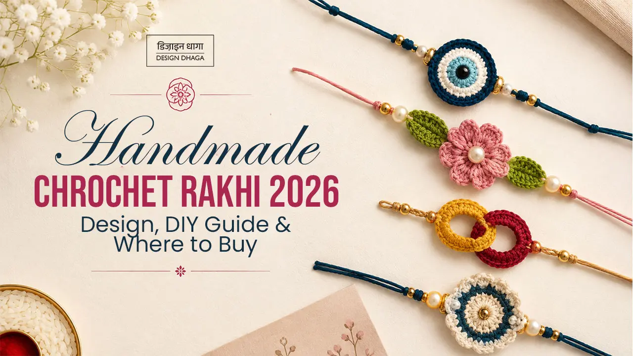 handmade crochet rakhi designs 2026