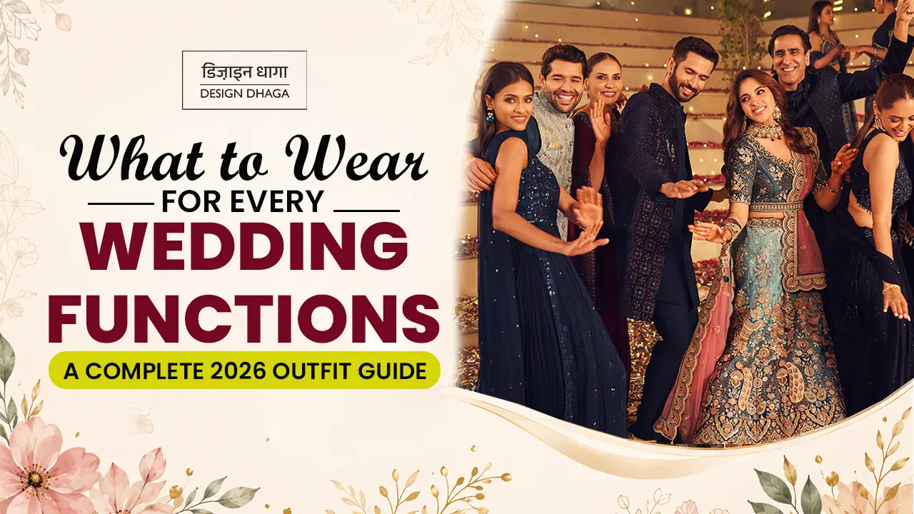 what to wear on every wedding function: complete guide